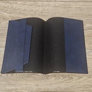 🔥4/$20 Navy Blue Japanese PVC Book Cover Small